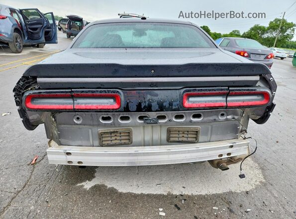 2C3CDZJG8MH517778 2021 DODGE CHALLENGER Gray უკანა ხედი