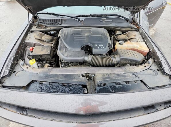 2C3CDZJG8MH517778 2021 DODGE CHALLENGER Gray უკანა სალონის ხედი