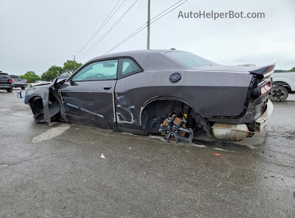 2C3CDZJG8MH517778 2021 DODGE CHALLENGER Gray უკანა მარცხენა