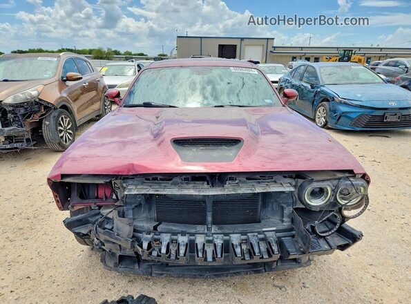 2C3CDZJG8MH521443 2021 DODGE CHALLENGER Maroon Դիմացի տեսք