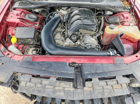 2C3CDZJG8MH521443 2021 DODGE CHALLENGER Maroon Սալոնի հետևի տեսք