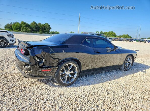 2C3CDZJG8MH651805 2021 DODGE CHALLENGER Черный Задняя правая четверть
