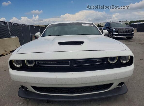 2C3CDZJG8MH672749 2021 DODGE CHALLENGER White წინა ხედი