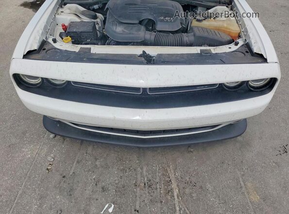 2C3CDZJG8MH672749 2021 DODGE CHALLENGER White უკანა სალონის ხედი