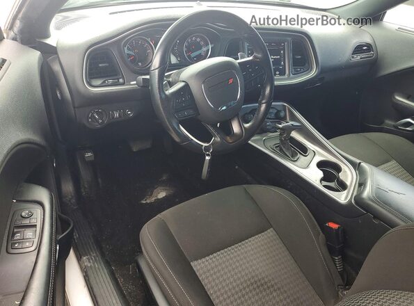 2C3CDZJG8MH672749 2021 DODGE CHALLENGER White წინა პანელის ხედი