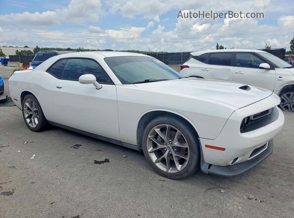 2C3CDZJG8MH672749 2021 DODGE CHALLENGER White წინა მარჯვენა