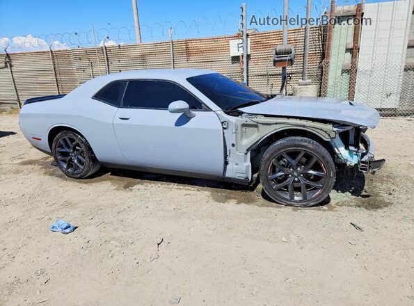 2C3CDZJG8NH206921 2022 DODGE CHALLENGER Gray Przód prawy