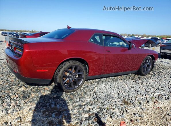 2C3CDZJG8NH238672 2022 DODGE CHALLENGER Red Հետևի աջ