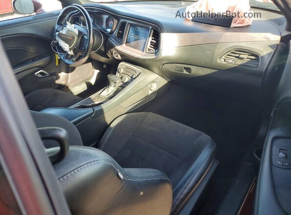2C3CDZJG8NH238672 2022 DODGE CHALLENGER Red Առջևի վահանակի տեսք