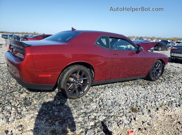 2C3CDZJG8NH238672 2022 DODGE CHALLENGER Red 