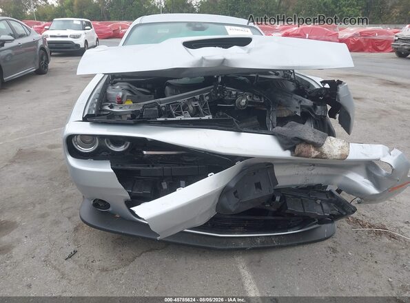 2C3CDZJG9KH756382 2019 DODGE CHALLENGER Silver Widok z przodu