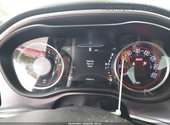 2C3CDZJG9KH756382 2019 DODGE CHALLENGER Silver Widok tylnych siedzeń