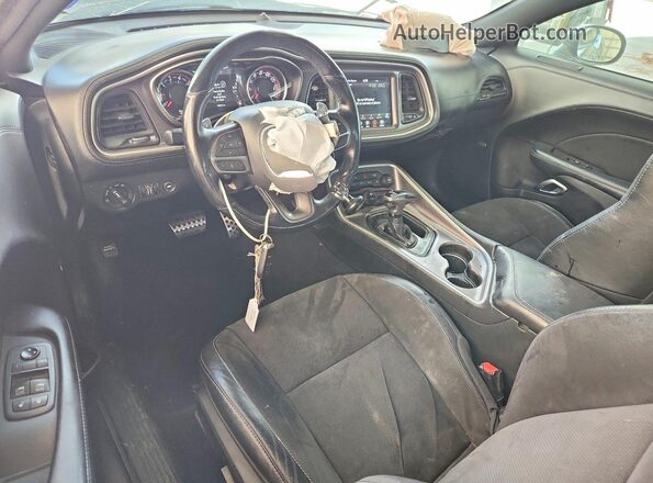 2C3CDZJG9LH103701 2020 DODGE CHALLENGER Gray Dashboard view