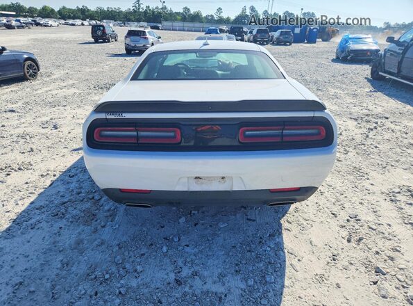 2C3CDZJG9NH238695 2022 DODGE CHALLENGER White Հետևի տեսք