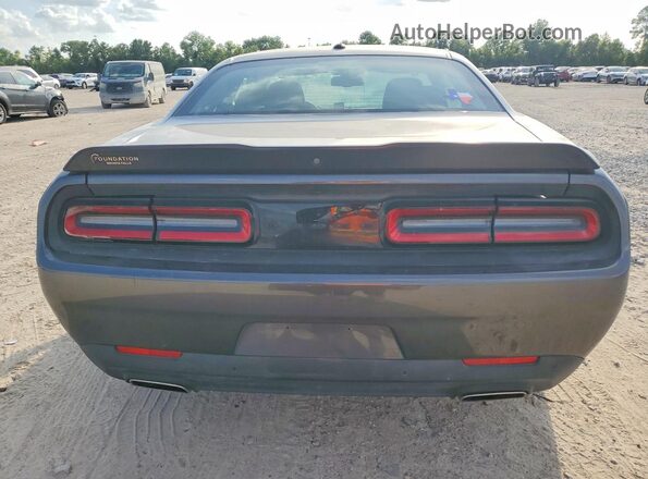 2C3CDZJG9PH655141 2023 DODGE CHALLENGER Gray Widok z tyłu