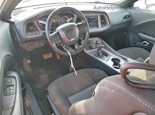 2C3CDZJG9PH655141 2023 DODGE CHALLENGER Gray Widok deski rozdzielczej