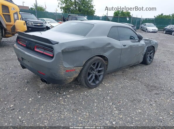 2C3CDZJG9PH658864 2023 DODGE CHALLENGER Gray Задня права чверть