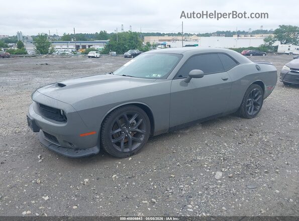 2C3CDZJG9PH658864 2023 DODGE CHALLENGER Gray Передня ліва чверть