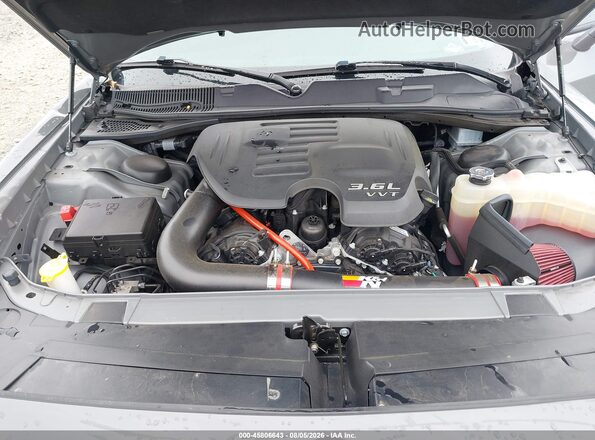 2C3CDZJG9PH658864 2023 DODGE CHALLENGER Gray Вид ззаду