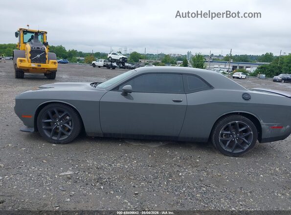 2C3CDZJG9PH658864 2023 DODGE CHALLENGER Gray Вид задньої частини салону