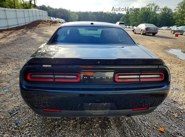 2C3CDZJGXLH181615 2020 DODGE CHALLENGER Black Вид ззаду