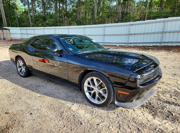 2C3CDZJGXLH181615 2020 DODGE CHALLENGER Black Передня права чверть