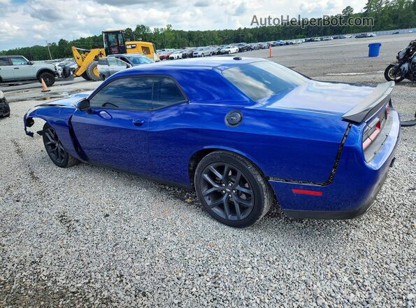 2C3CDZJGXMH610513 2021 DODGE CHALLENGER Blue Tył lewy