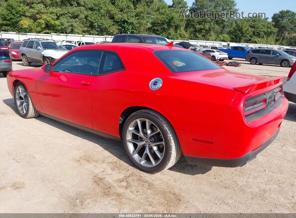 2C3CDZJGXMH681274 2021 DODGE CHALLENGER Orange Задня ліва чверть