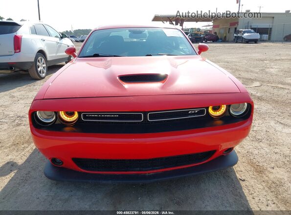 2C3CDZJGXMH681274 2021 DODGE CHALLENGER Orange Вид щитка приладів