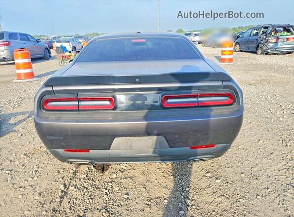 2C3CDZJGXNH215555 2022 DODGE CHALLENGER Gray უკანა ხედი
