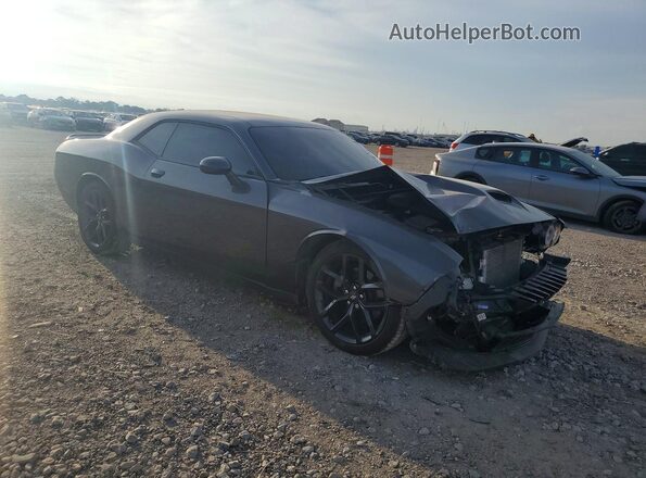 2C3CDZJGXNH215555 2022 DODGE CHALLENGER Gray წინა მარჯვენა