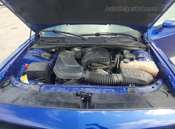 2C3CDZKG0NH180328 2022 DODGE CHALLENGER Blue Widok wnętrza z tyłu