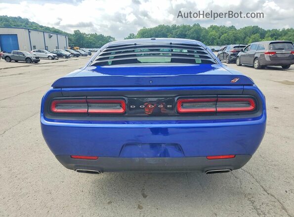 2C3CDZKG0NH180328 2022 DODGE CHALLENGER Blue Widok z tyłu