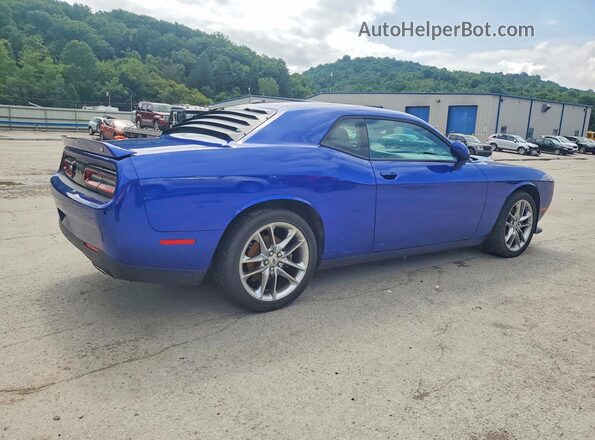 2C3CDZKG0NH180328 2022 DODGE CHALLENGER Blue Tył prawy