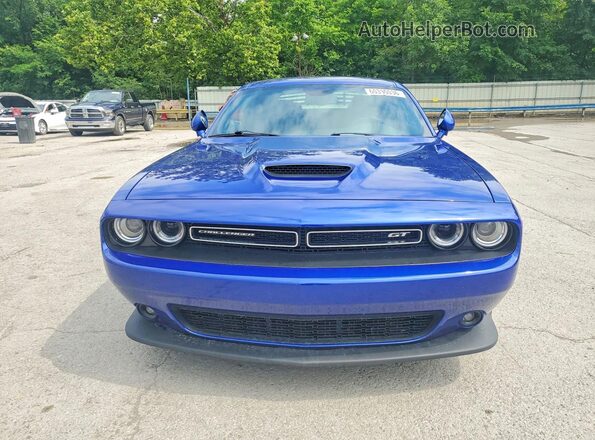 2C3CDZKG0NH180328 2022 DODGE CHALLENGER Blue Widok z przodu