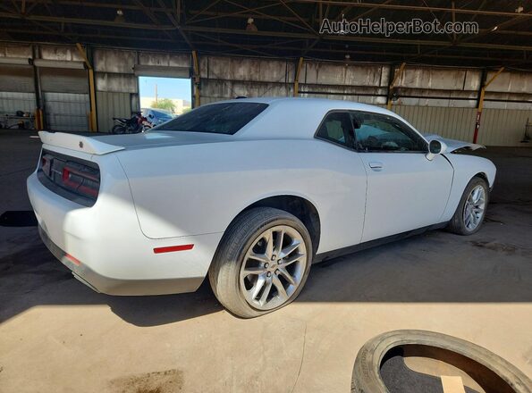 2C3CDZKG1NH207598 2022 DODGE CHALLENGER White Tył prawy