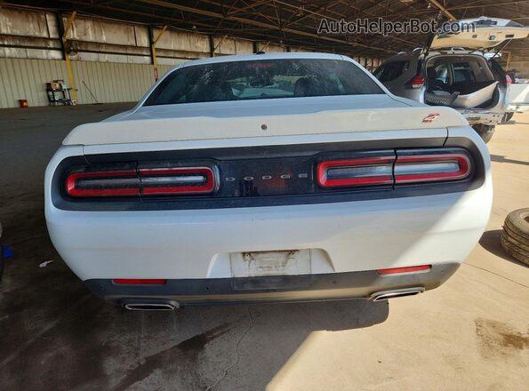 2C3CDZKG1NH207598 2022 DODGE CHALLENGER White Widok z tyłu