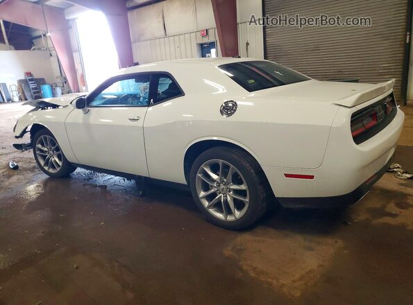 2C3CDZKG2NH219226 2022 DODGE CHALLENGER Белый Задняя левая четверть