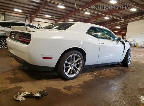 2C3CDZKG2NH219226 2022 DODGE CHALLENGER Белый Задняя правая четверть