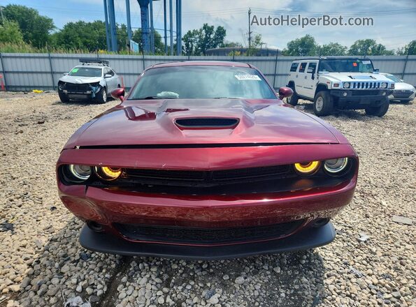 2C3CDZKG3KH635572 2019 DODGE CHALLENGER Red Вид спереду