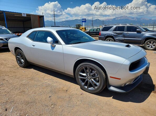 2C3CDZKG4PH670693 2023 DODGE CHALLENGER Silver Delantero derecho