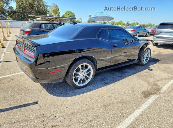 2C3CDZKG6NH152081 2022 DODGE CHALLENGER Black უკანა მარჯვენა