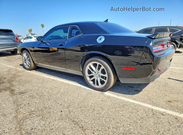 2C3CDZKG6NH152081 2022 DODGE CHALLENGER Black უკანა მარცხენა
