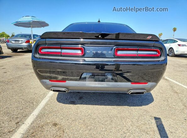 2C3CDZKG6NH152081 2022 DODGE CHALLENGER Black უკანა ხედი