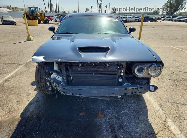 2C3CDZKG6NH152081 2022 DODGE CHALLENGER Black წინა ხედი