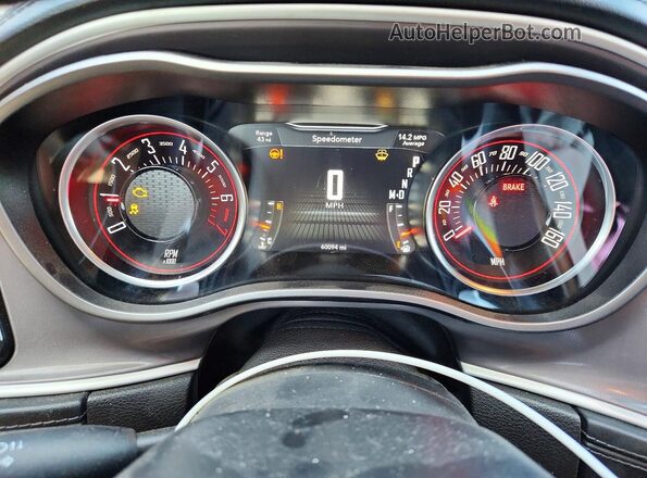 2C3CDZKG6NH152081 2022 DODGE CHALLENGER Black ხელსაწყოთა პანელის ხედი
