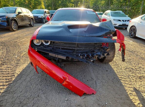 2C3CDZKG7PH670705 2023 DODGE CHALLENGER Красный Вид спереди