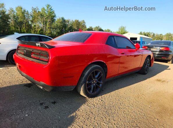2C3CDZKG7PH670705 2023 DODGE CHALLENGER Красный Задняя правая четверть