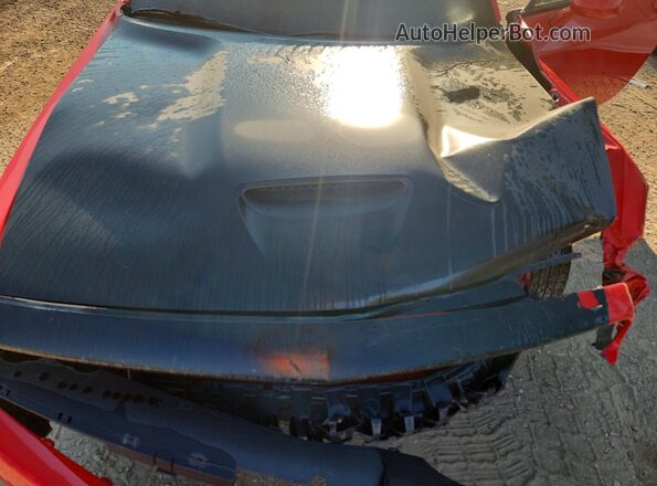 2C3CDZKG7PH670705 2023 DODGE CHALLENGER Красный Вид задней части салона