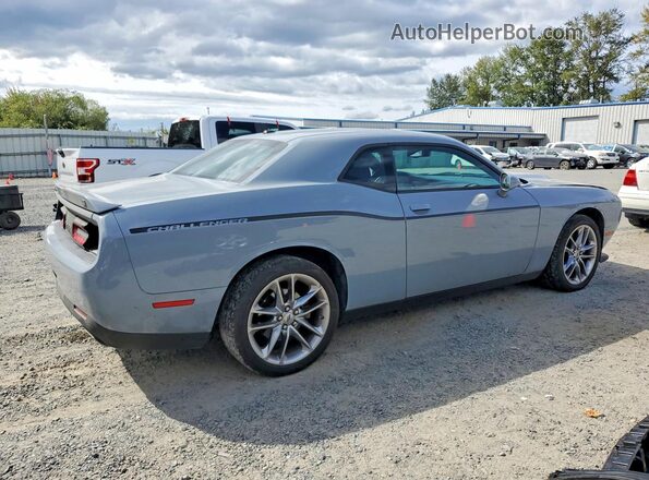 2C3CDZKG8NH149389 2022 DODGE CHALLENGER Gray Задня права чверть